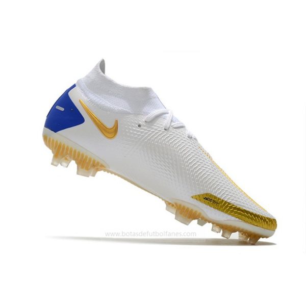 Nike Phantom GT Elite DF FG Blanco Oro Azul